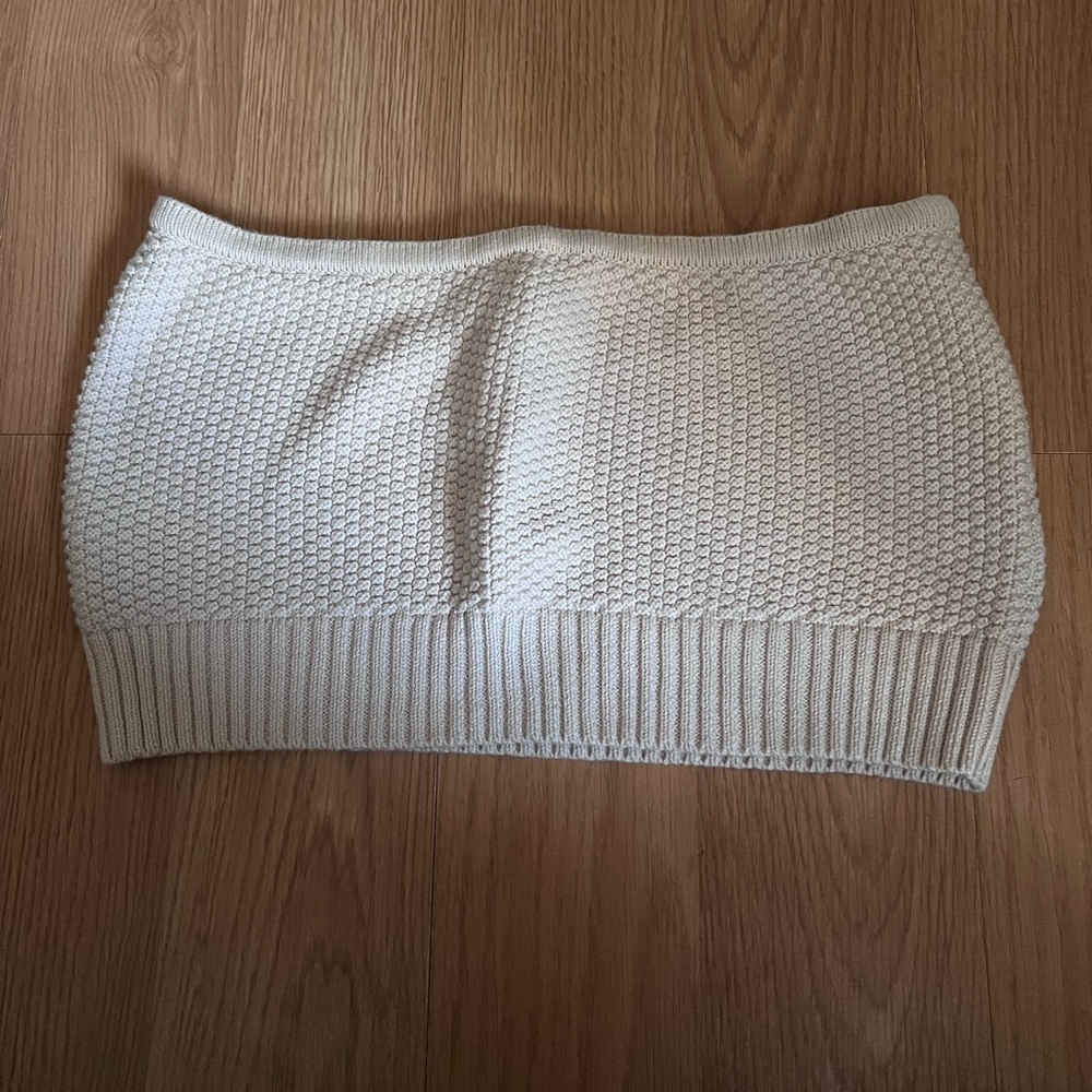 Summery Cream Tube top